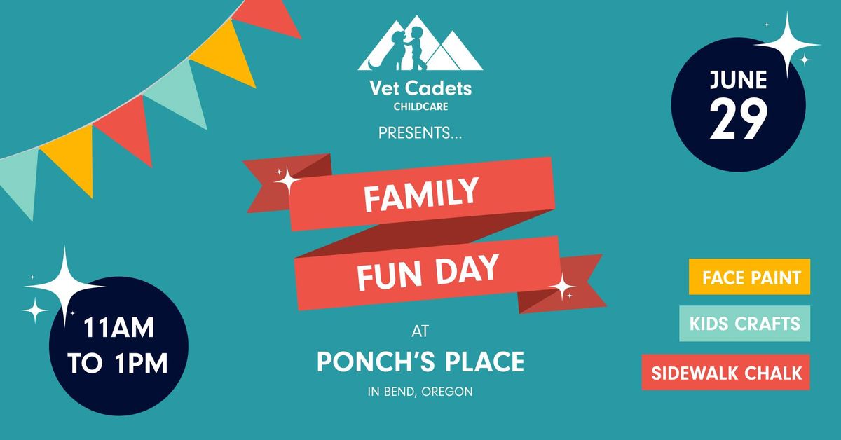 Family Fun Day Presented by Vet Cadets Childcare