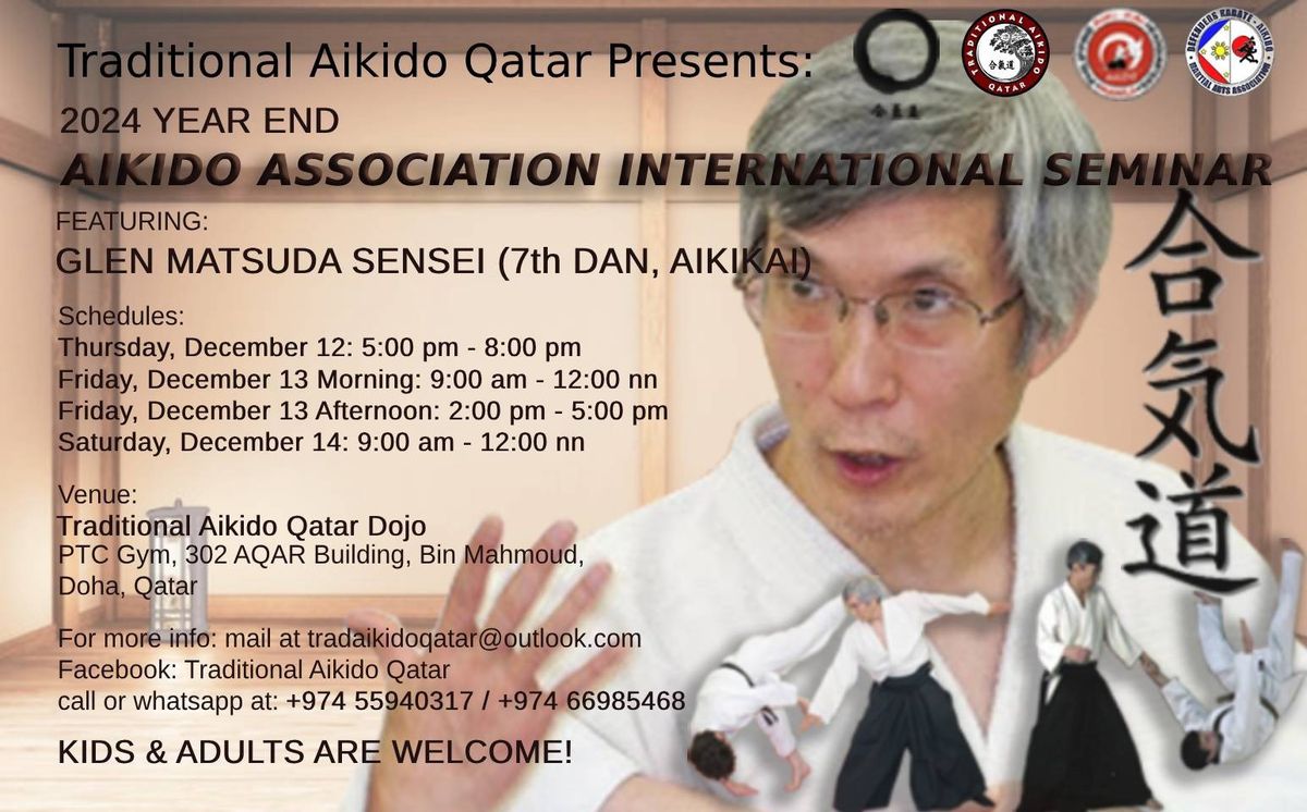 2024 YEAR-END AIKIDO ASSOCIATION INTERNATIONAL SEMINAR