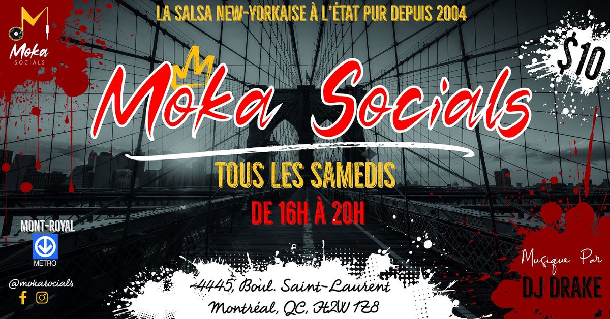 Moka Socials samedi 28 D\u00e9cembre 2024