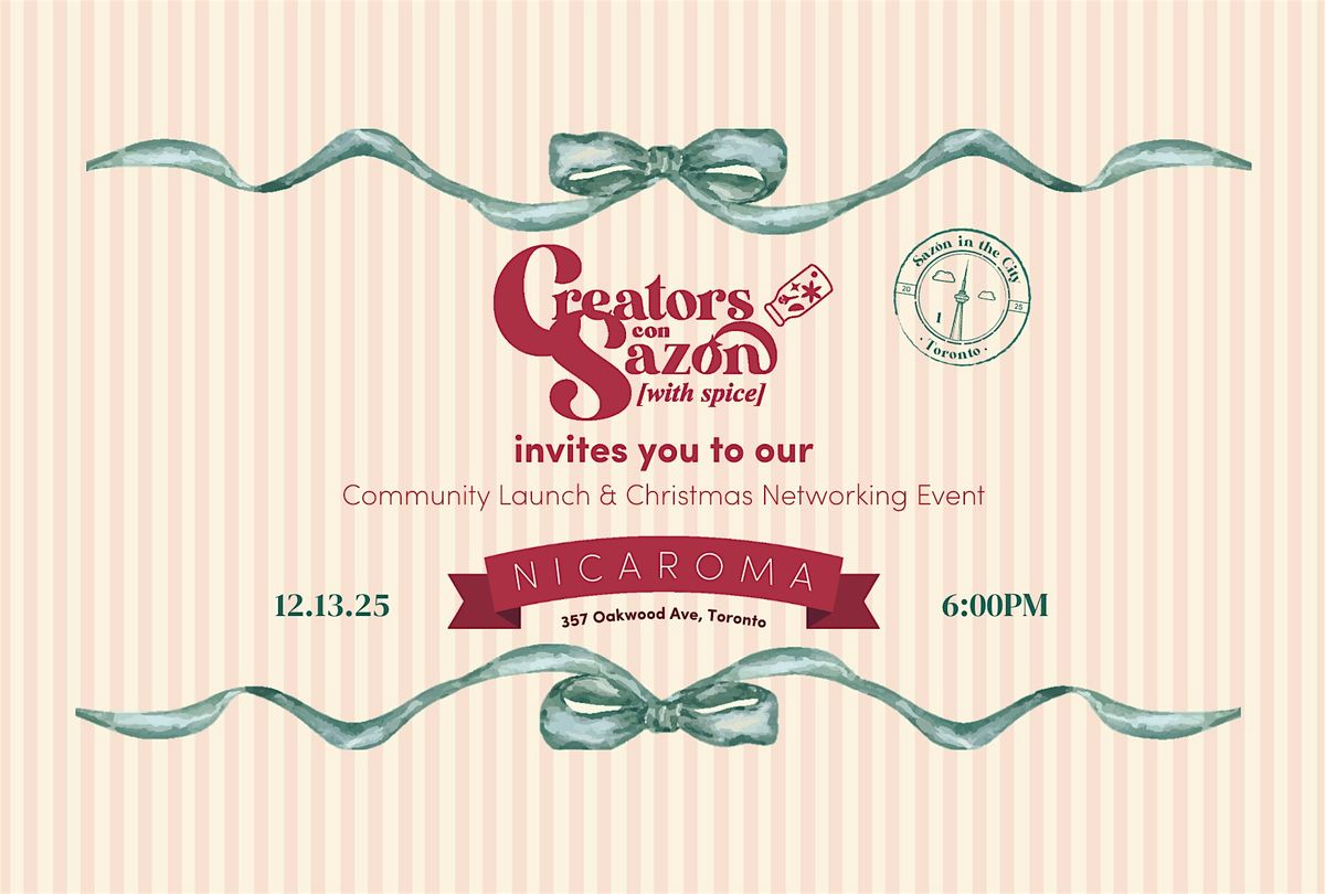 Saz\u00f3n in the city: Toronto