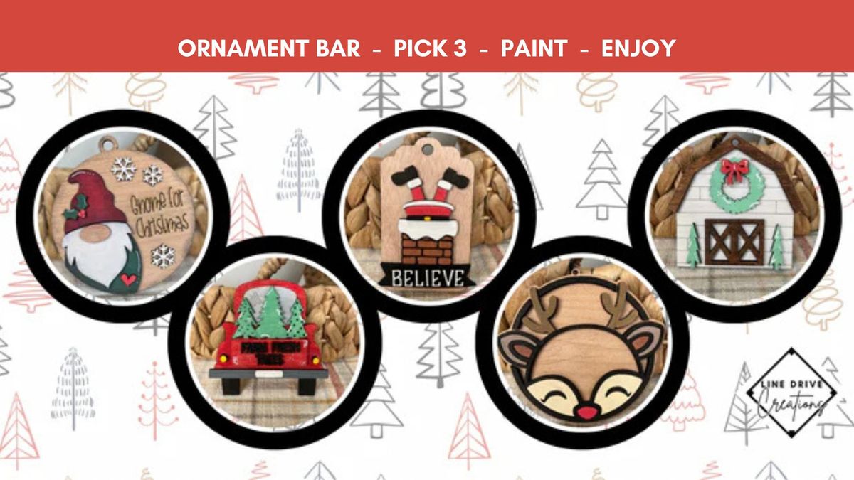 Christmas Ornament Bar