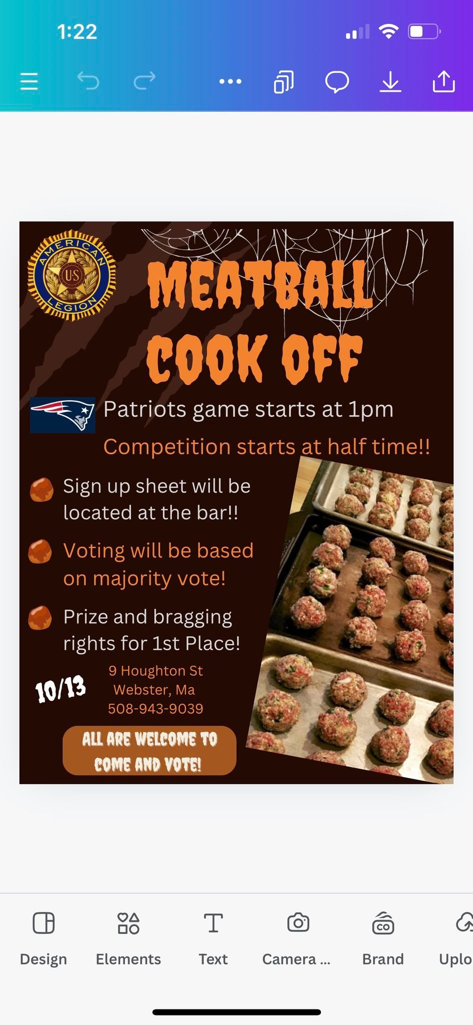 Meatball cook off! 