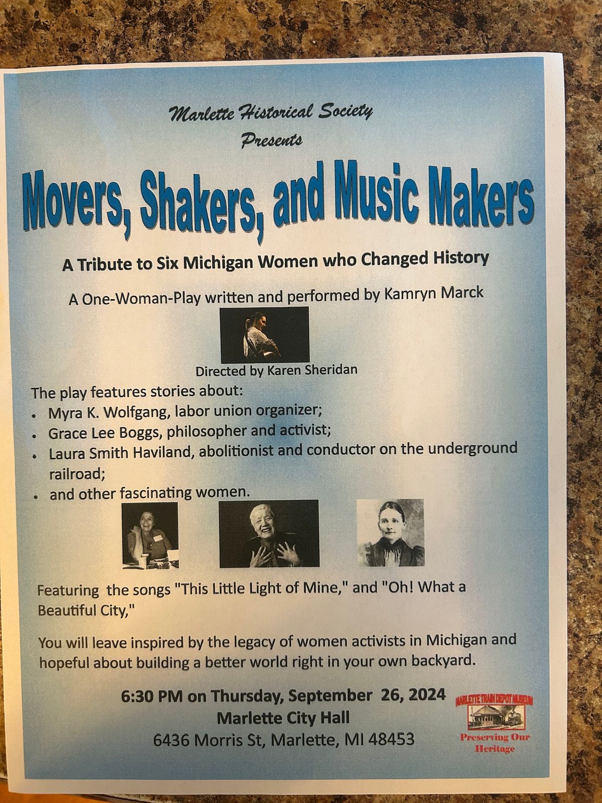 Movers , Shakers, and Music Makers