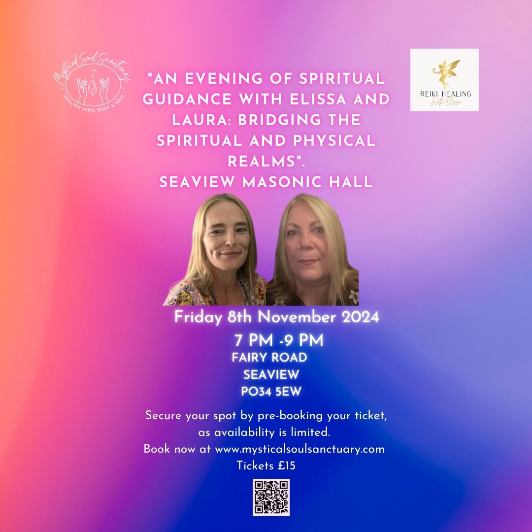 Evening of Spiritual Guidance With  Elissa & Laura 