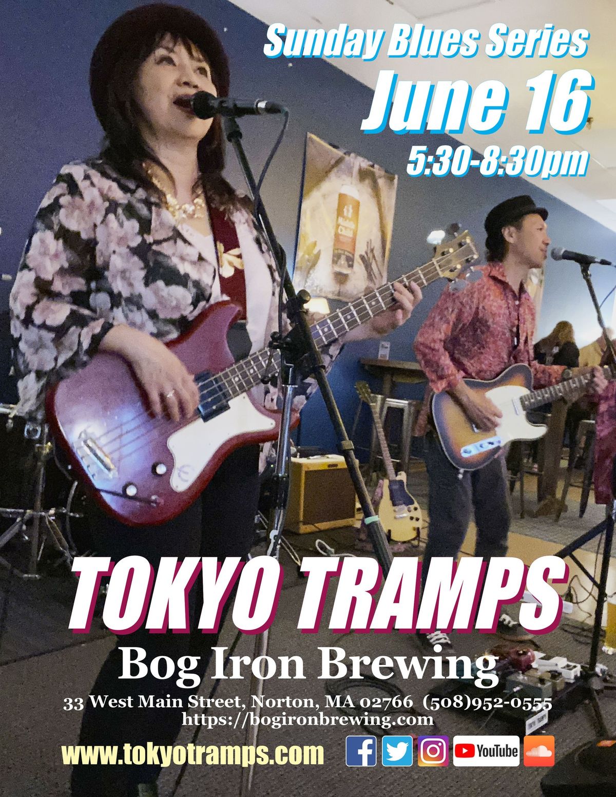 TOKYO TRAMPS @Bog Iron Brewing!!!