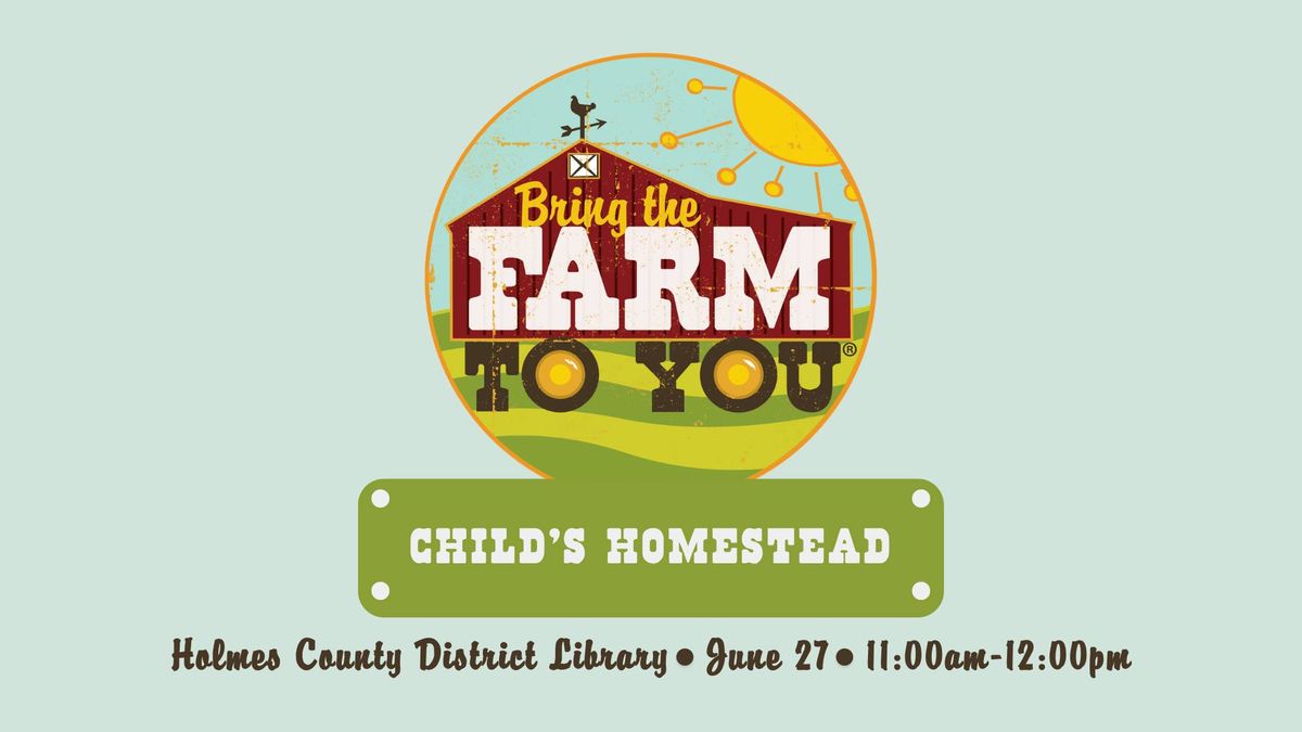 Child's Homestead at Holmes County District Library!