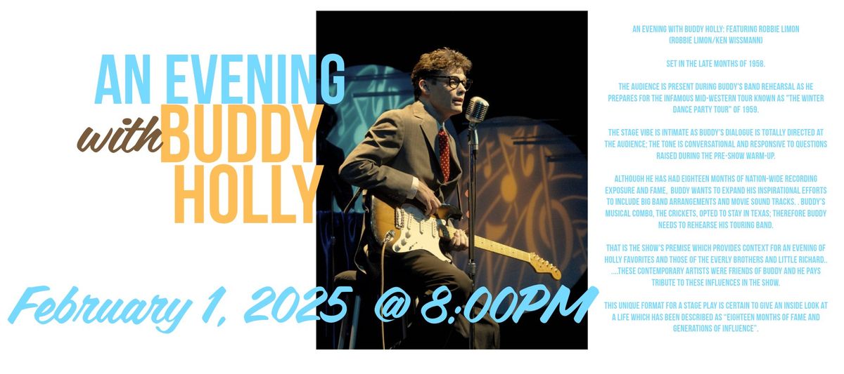 AN EVENING WITH BUDDY HOLLY