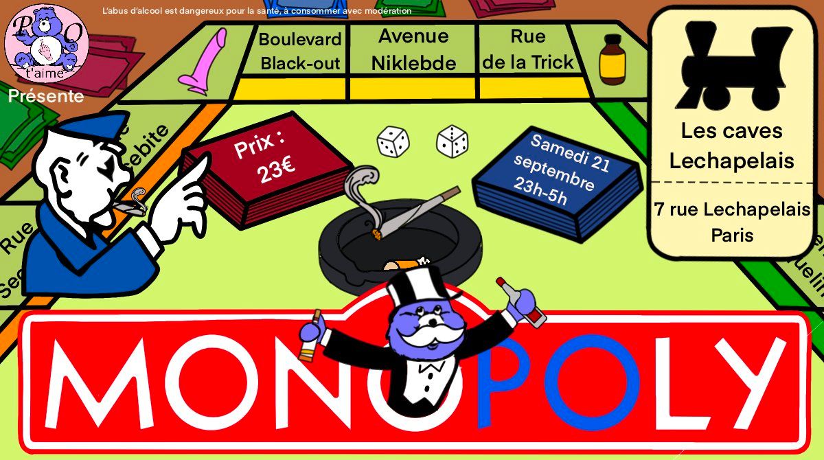 [Soir\u00e9e PRE-WEI] - MonoPOly : la partie PREWEIffr\u00e9n\u00e9e