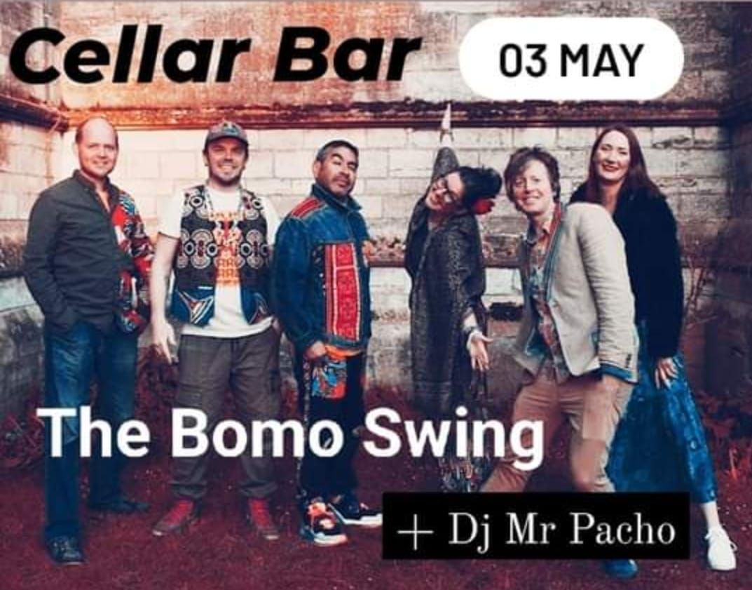 Friday Night w\/The Bomo Swing live in the Cellar Bar + DJ Pacho