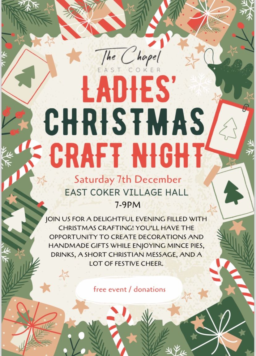 Ladies\u2019 Christmas Craft Night