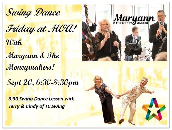 Swing Night at Mall of America with TC Swing and Maryann & The Moneymakers