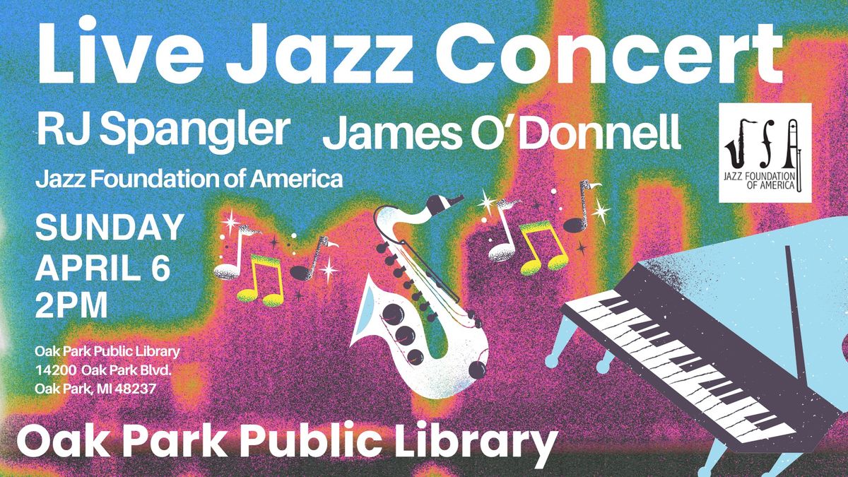 Jazz Concert @ Oak Park Public Library