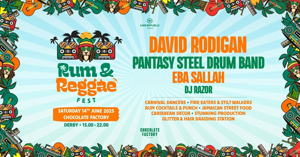 Rum &amp; Reggae Fest at The Chocolate Factory, Derby