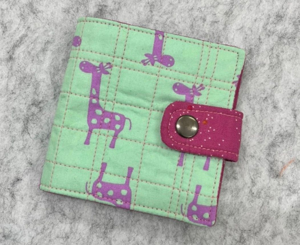 Sewing - Quilted Needle pouch 