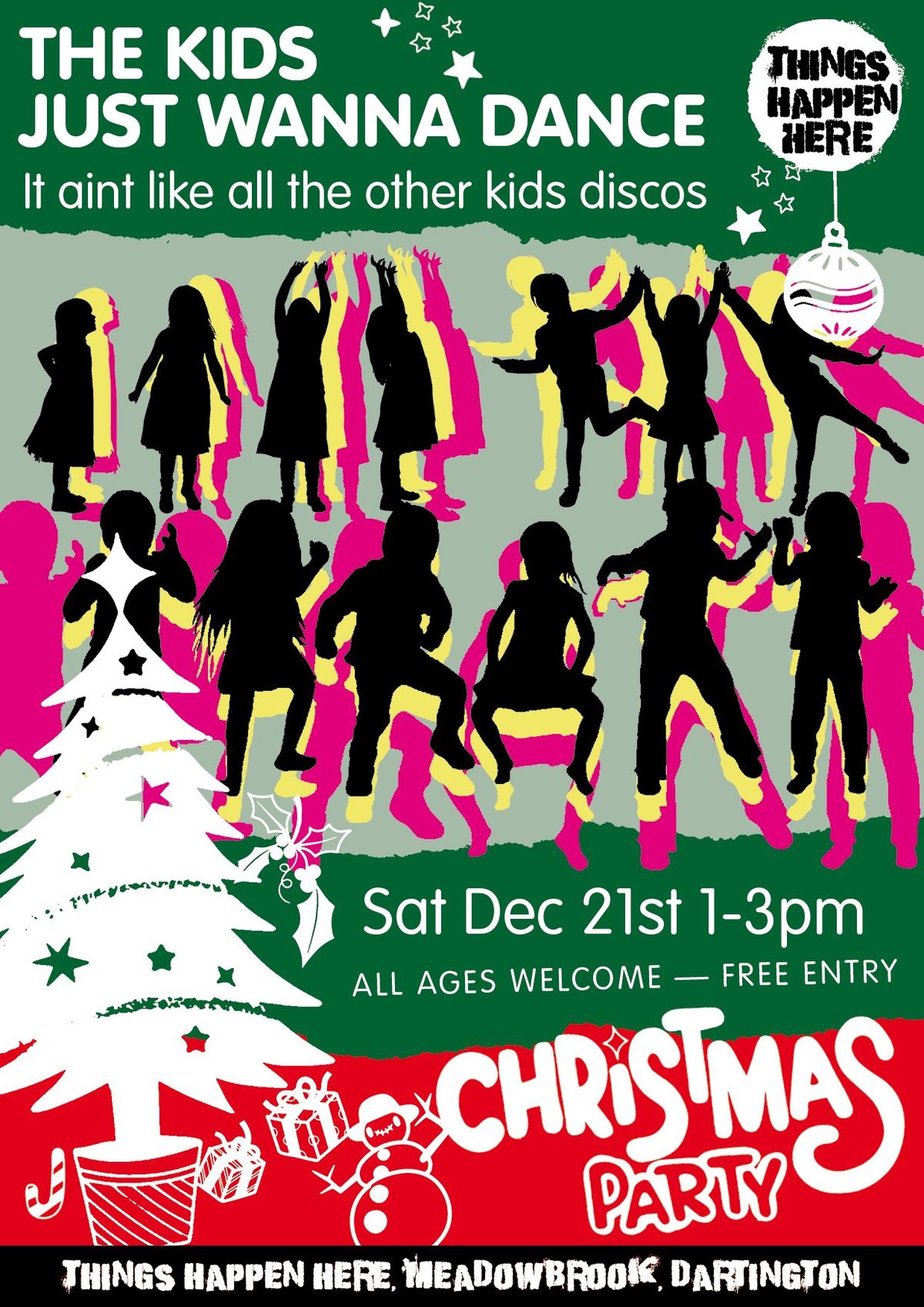 The Kids Just Wanna Dance Christmas Special (Kids, Parents And Carers Disco)