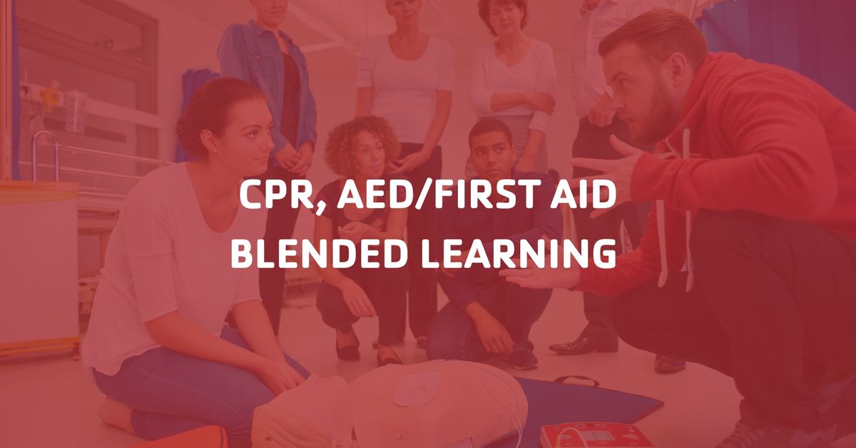 CPR, AED\/First Aid Blended Learning