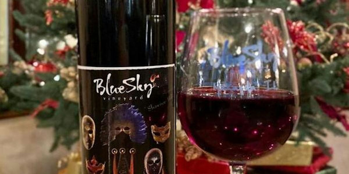 Holiday Paint and Sip at Blue Sky Vineyard