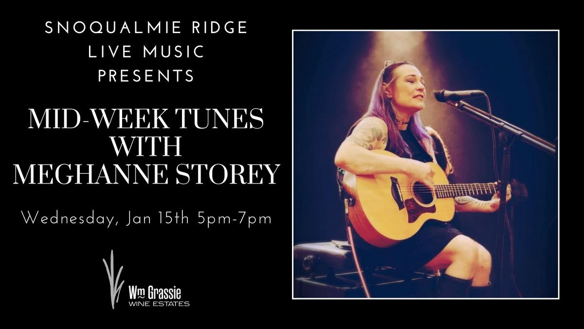 Mid-Week Tunes with Meghanne Storey at Wm. Grassie SnoRidge Tasting Room