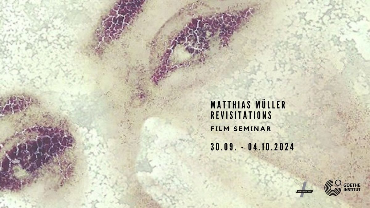 Film Seminar: Matthias M\u00fcller - REVISITATIONS