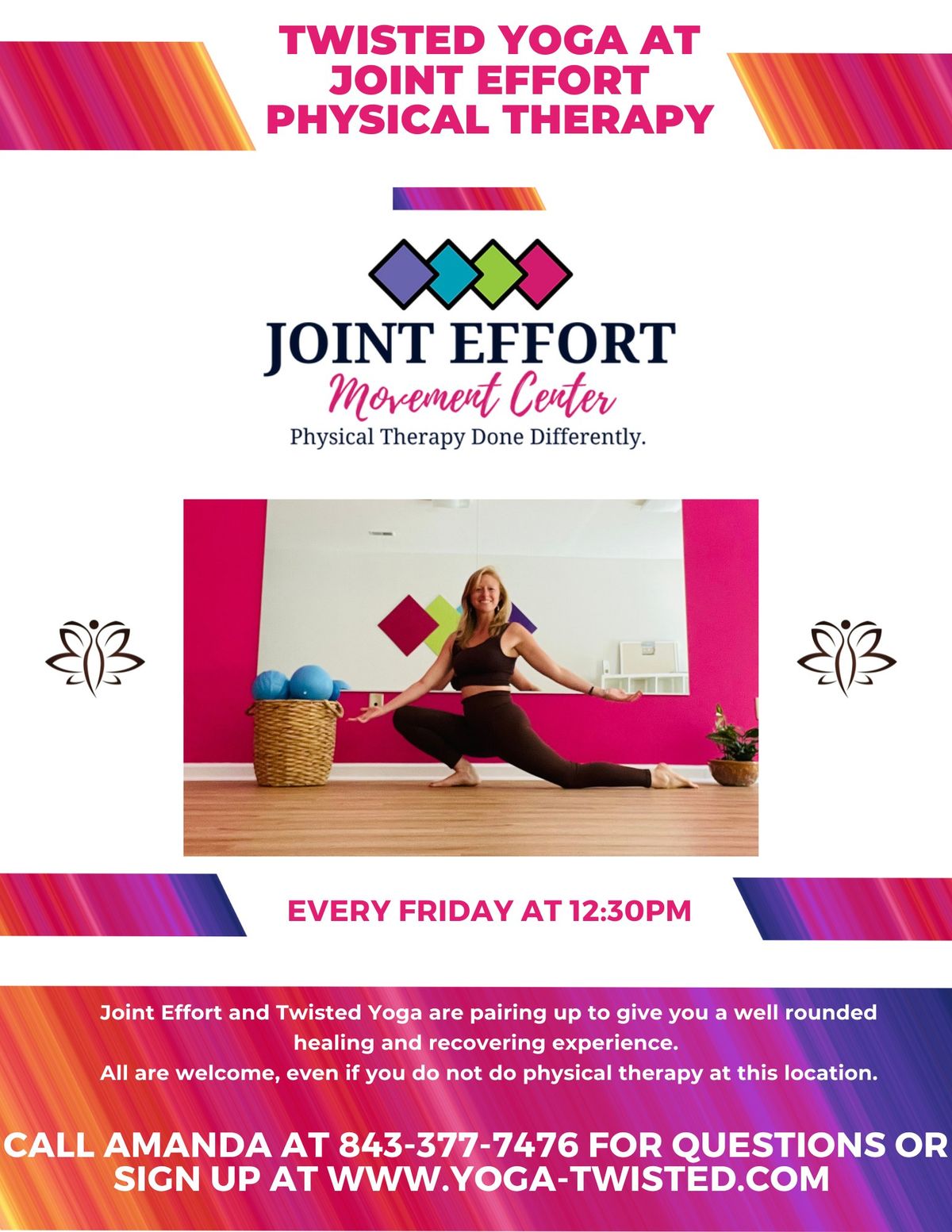 Twisted Yoga at Joint Effort Physical Therapy