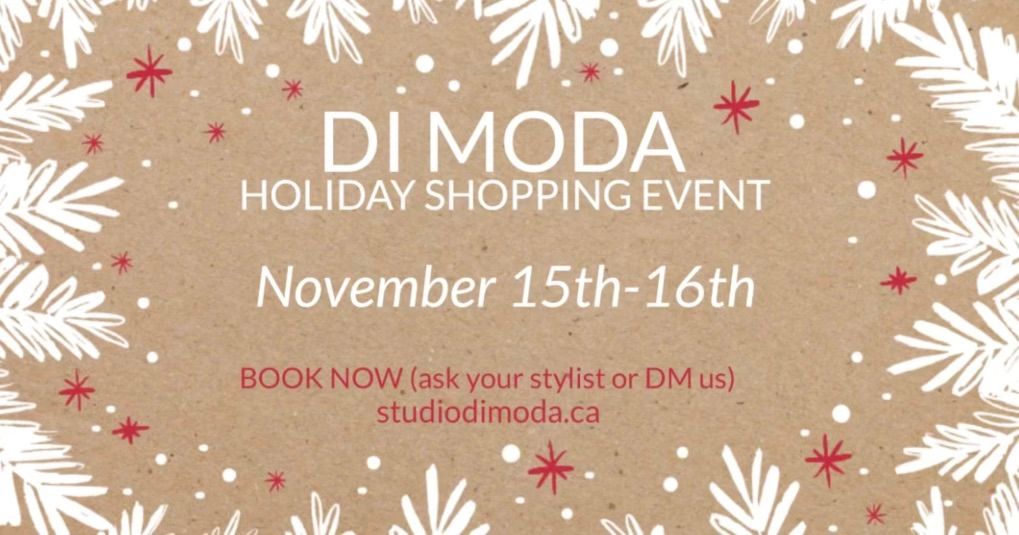 Di Moda Annual Holiday Shopping Event 