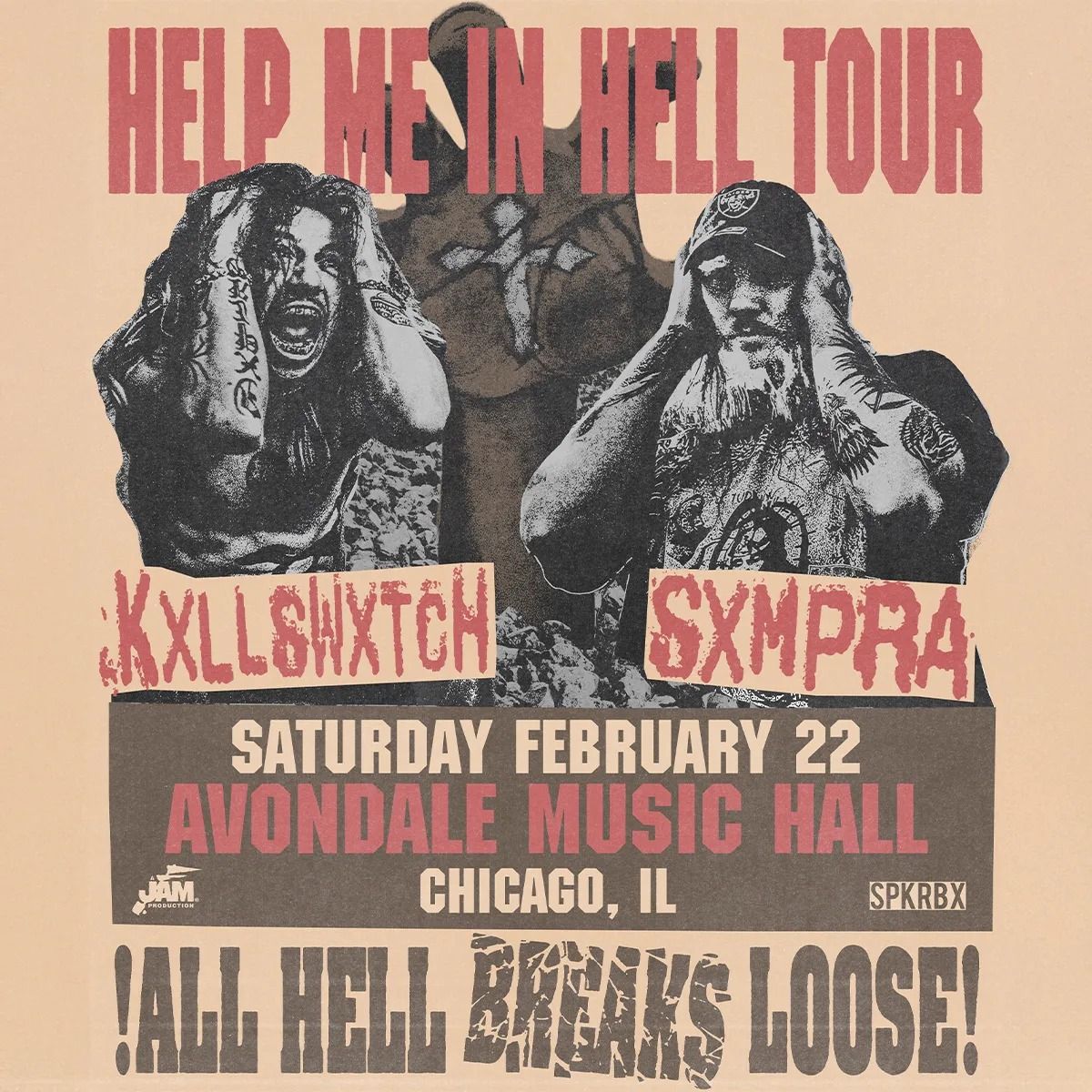 Kxllswxtch x Sxmpra - LIVE IN CHICAGO - Help Me In Hell Tour