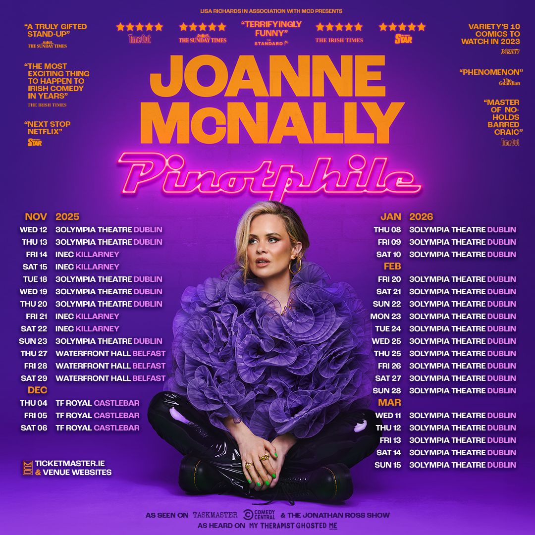 Joanne McNally London Tickets