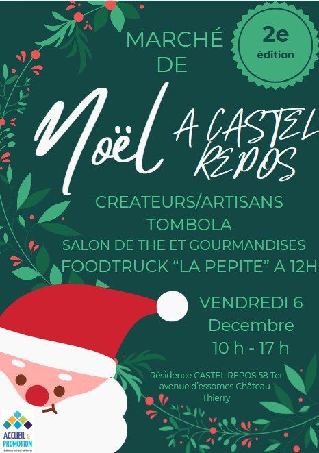 MARCHE DE NOEL A CASTEL REPOS