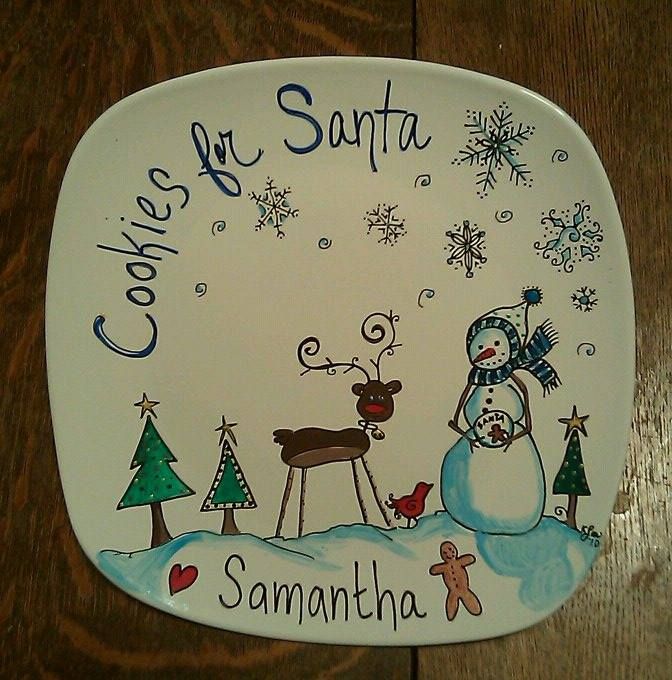 Cookie Plates for Santa - Annual Painting Class