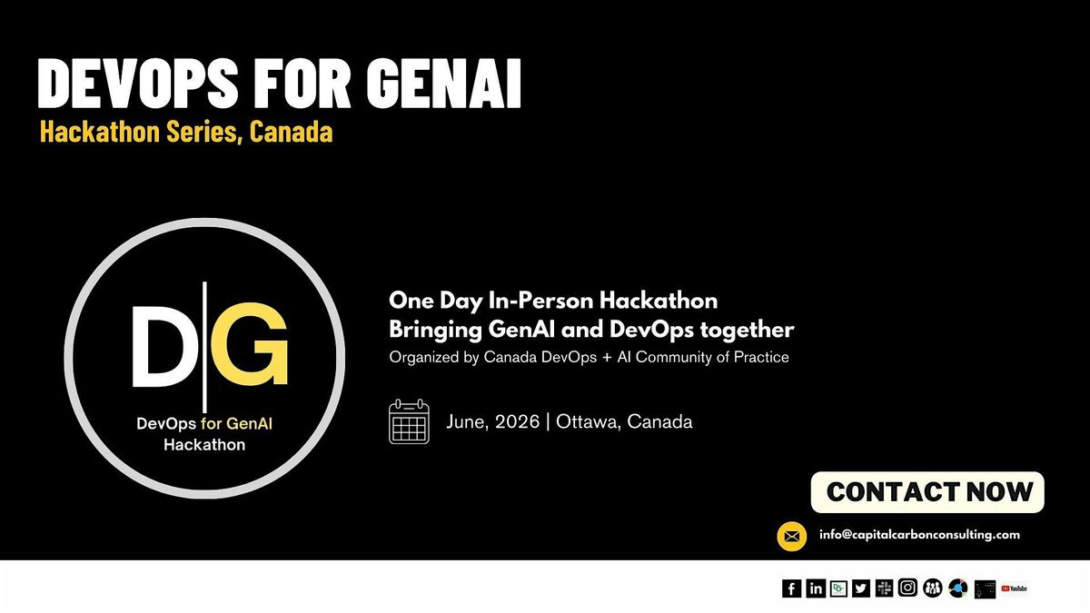 DevOps for GenAI Hackathon - Ottawa 2026