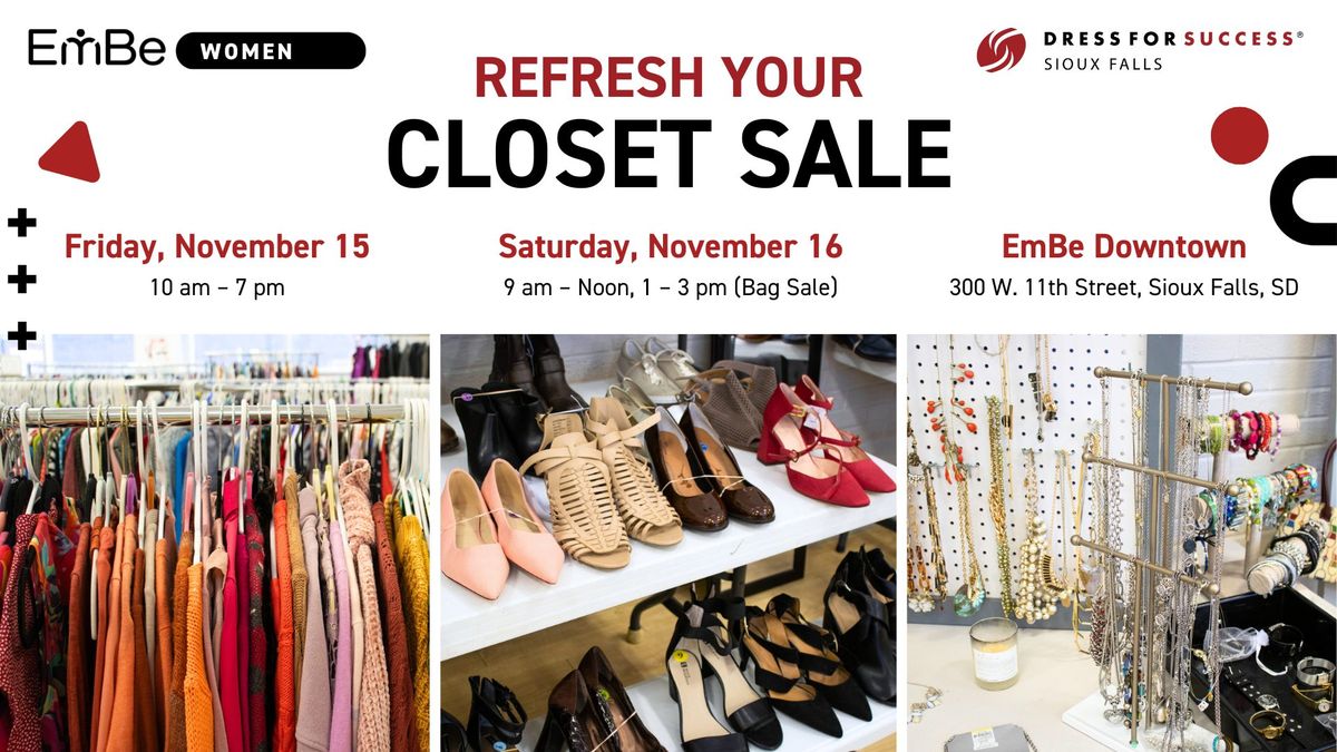 November Refresh Your Closet Sale