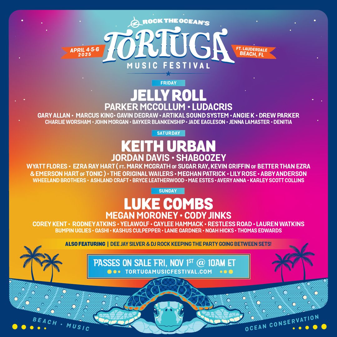 Tortuga Music Festival - Friday at Fort Lauderdale Beach