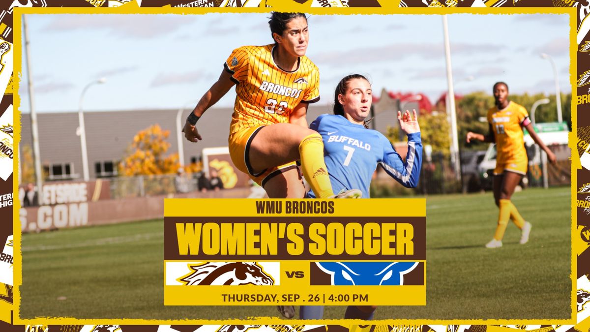 WMU Women's Soccer vs. University at Buffalo