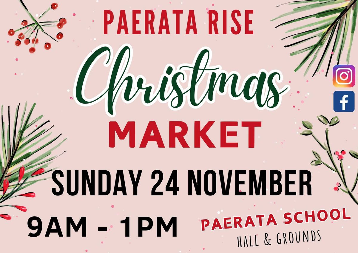 Paerata Rise Christmas Market