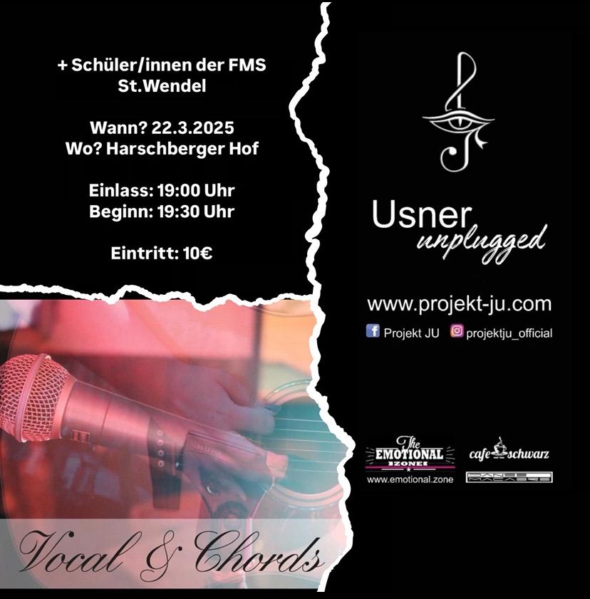 Acoustic-Night mit Usner Unplugged \/ Vocal & Chords\/