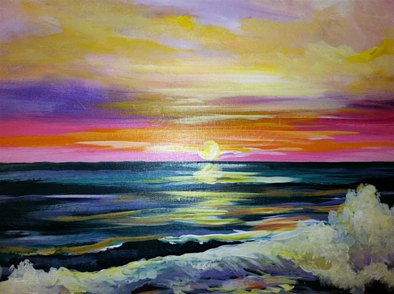 Sunset Waves