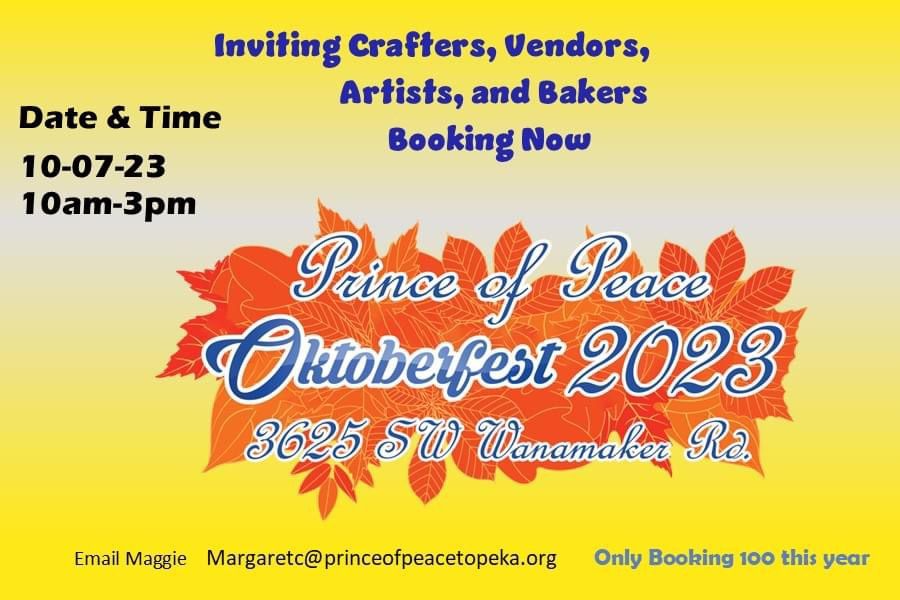 Oktoberfest 2023 at Prince of Peace Lutheran Church- a community event