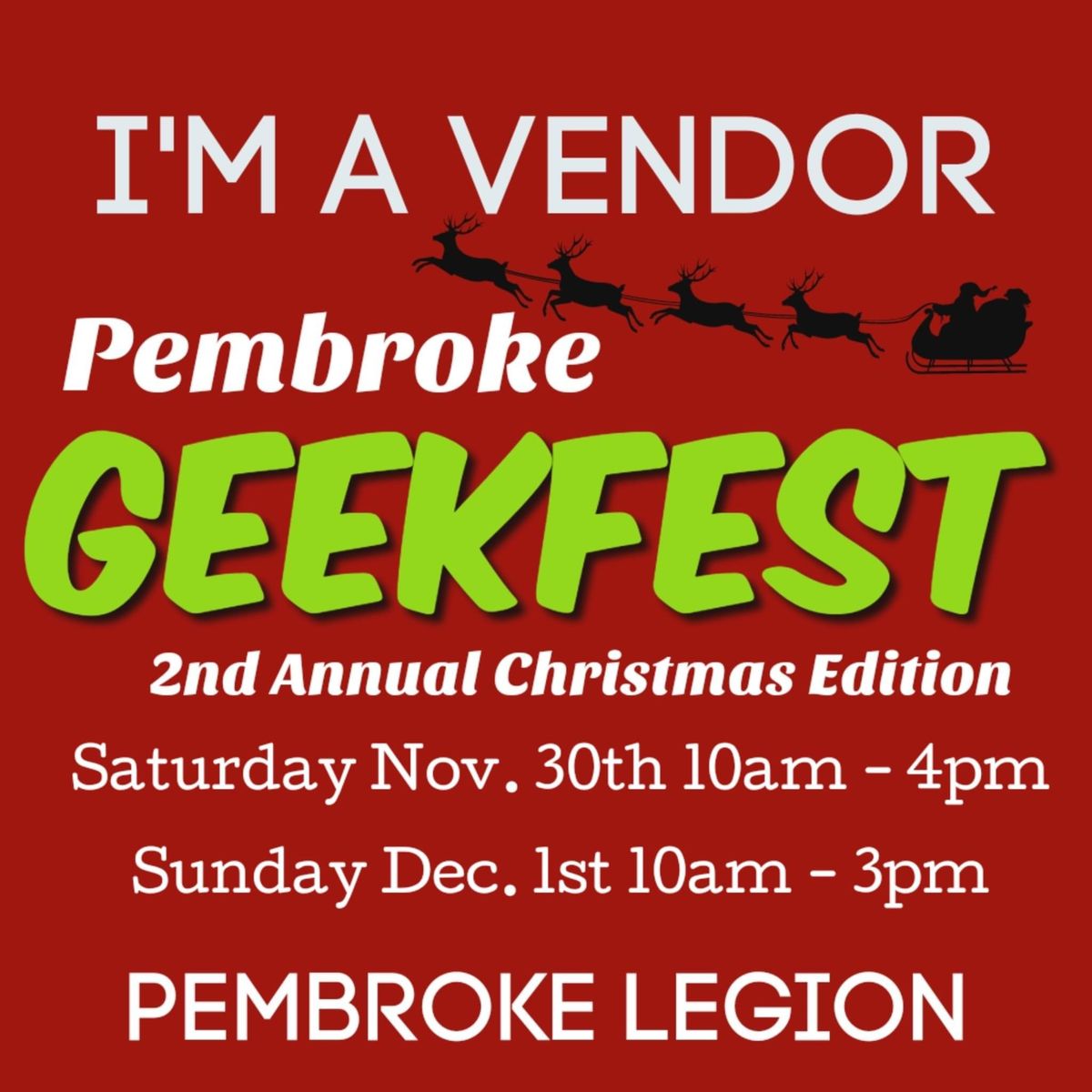 Pembroke GeekFest 2024