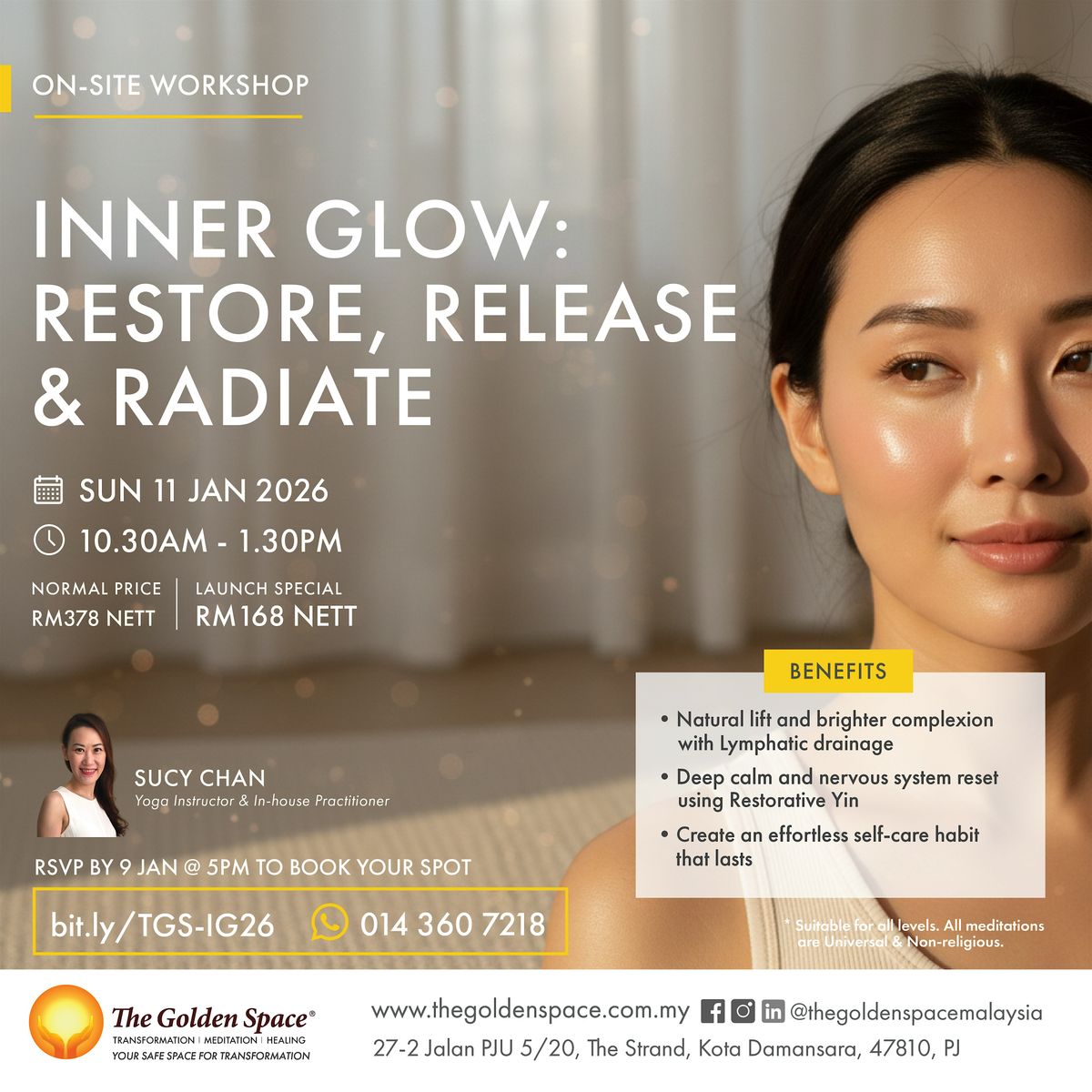 Inner Glow: Restore, Release & Radiate