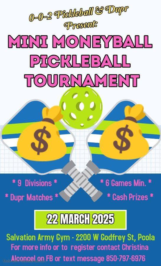 Mini Moneyball Tournament @ S.A.G.