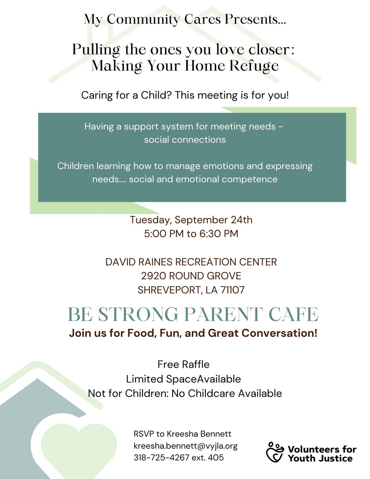 Be Strong Parent Cafe