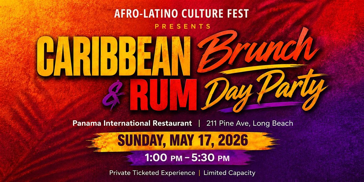 Caribbean Brunch & Rum Day Party + Bacardi Rum Activation