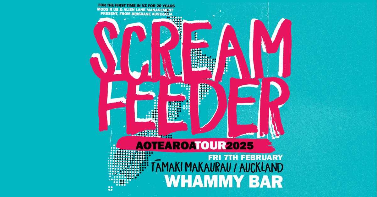 Screamfeeder Aotearoa Tour 2025: Auckland