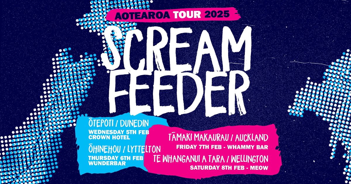 Screamfeeder Aotearoa Tour 2025: Auckland