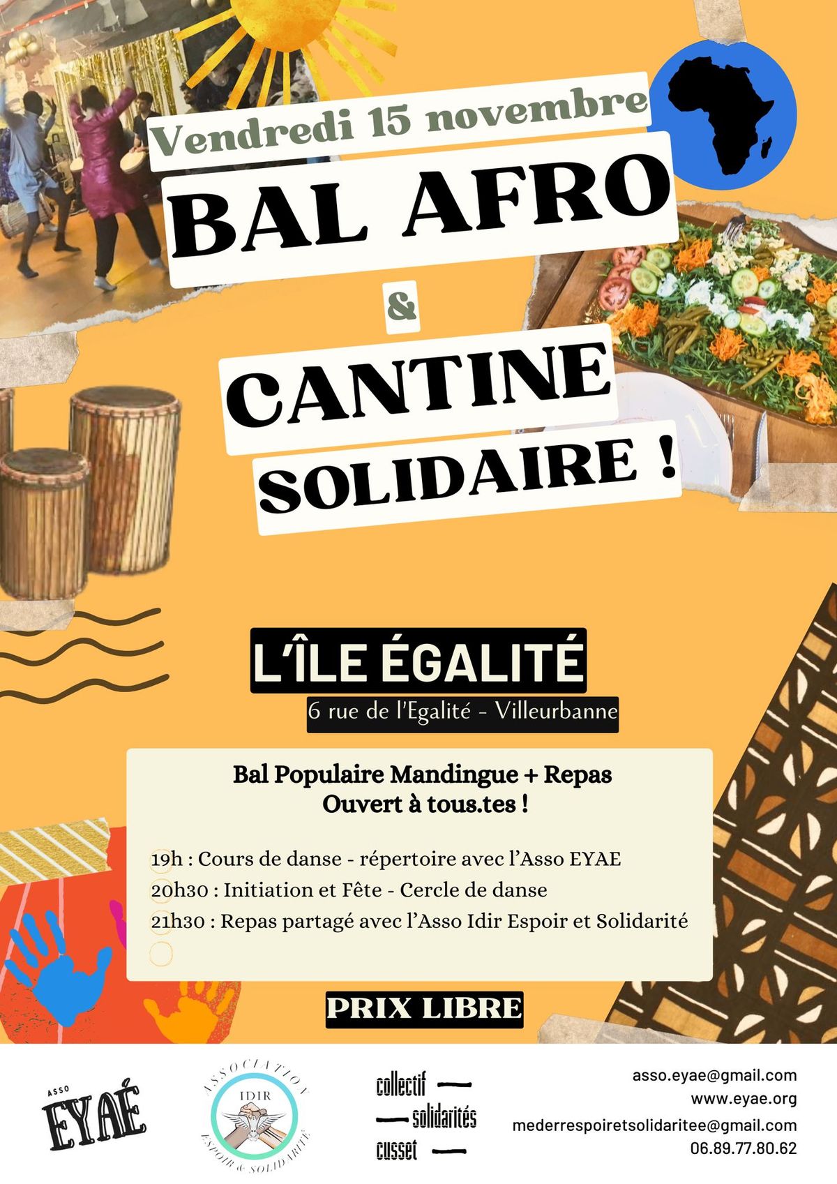 Bal Afro + Cantine Solidaire