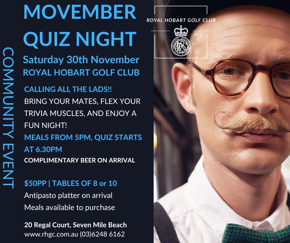 Movember Quiz Night