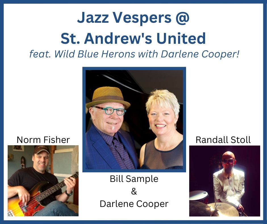 Jazz Vespers featuring Wild Blue Herons with Darlene Cooper