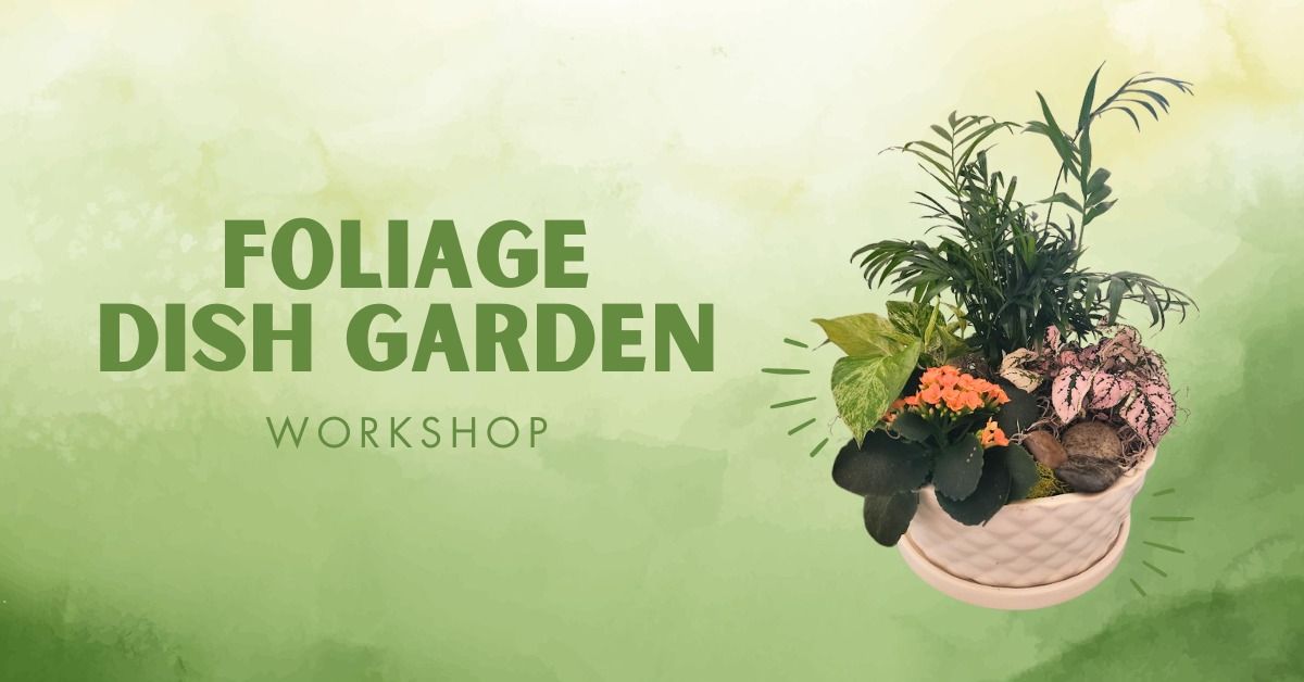 Workshop | Foliage Dish Garden