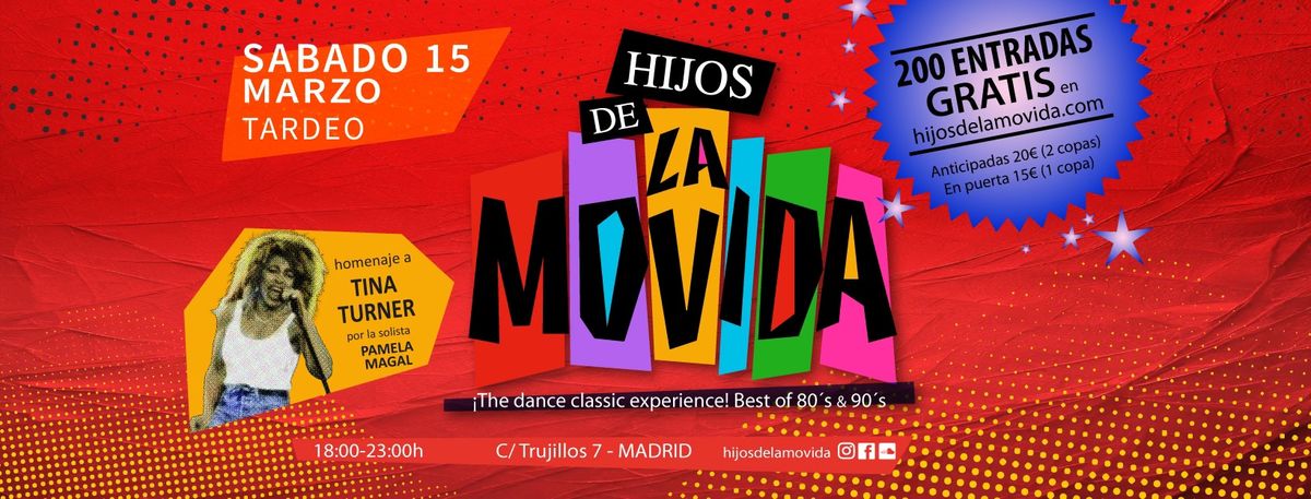 6\u00aa Edici\u00f3n Tardeos: HIJOS de La MOVIDA