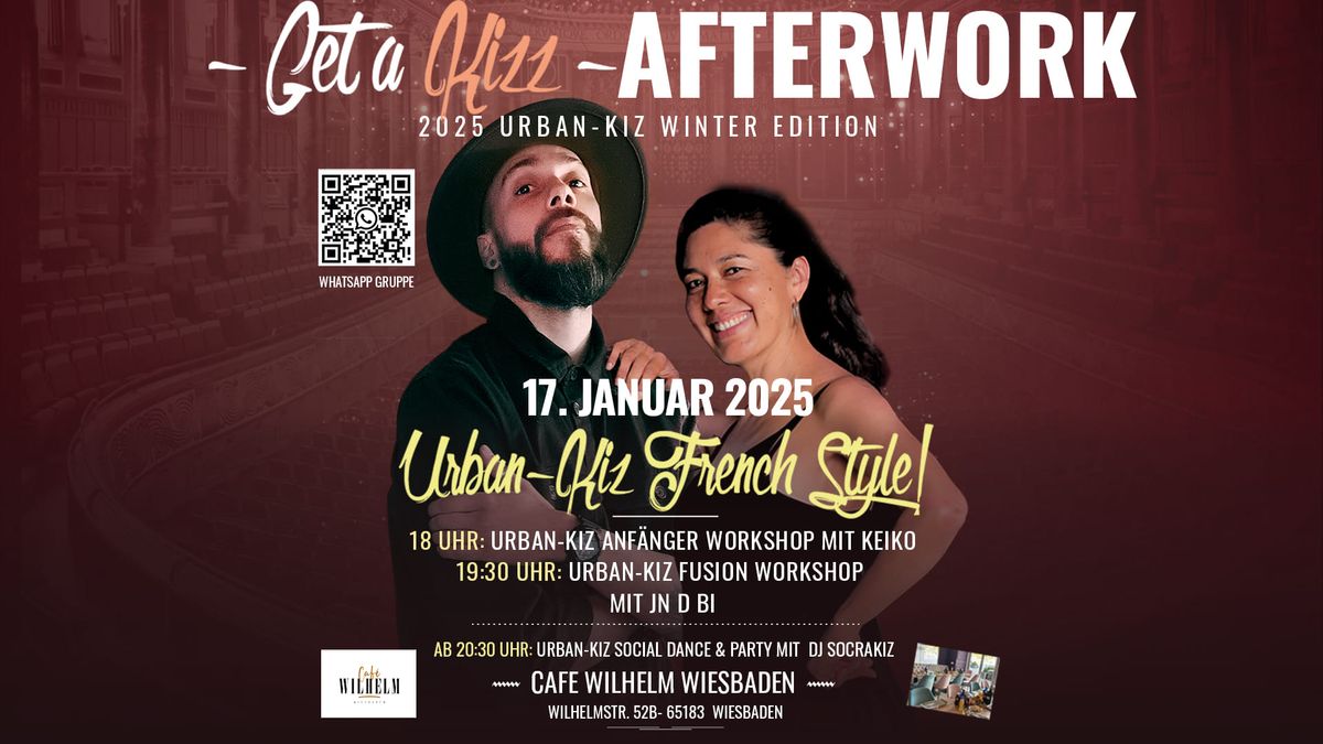 Get a KIZZ Afterwork: Urban-Kiz\u2744\ufe0fWinter Edition Workshops & Party 